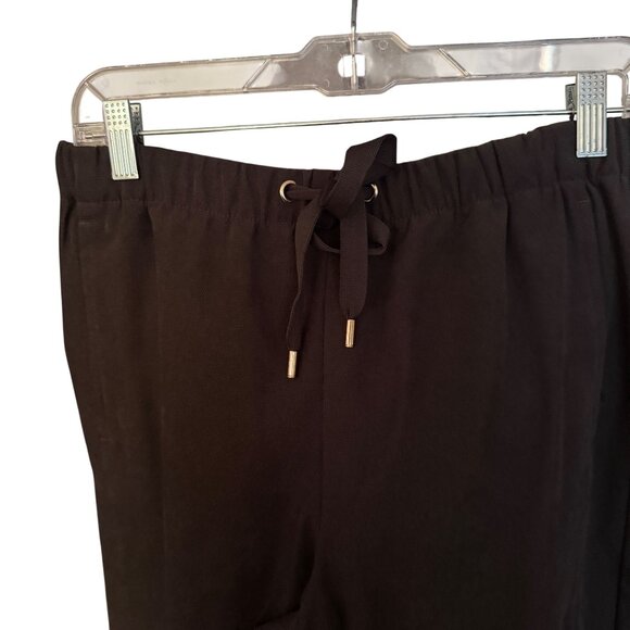 Zara Womens Black Drawstring Pants Size M - Picture 3 of 6
